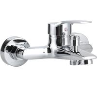 G1/2in Thread Copper Household Bathroom Bathtub Wall Mounted Triple Shower Faucet Mixer Tap