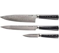 G21 Damascus Premium Knife Set, boîte, 3 pcs