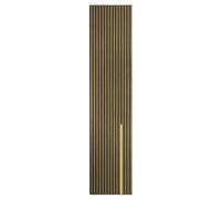 G21 Éclairage LED - Panneaux acoustiques 100 cm - Jaune chaud - 24 V - Puissance : 6 W/mètre - Profilé en aluminium avec diffuseur de couleur laiteuse
