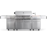 G21 Nevada BBQ Kitchen Premium Line grill à gaz, 8 brûleurs + réducteur de pression