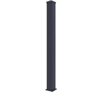G21 poteau de clôture 10x169 cm avec pied, anthracite