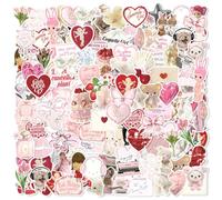 G2PLUS 100 Stickers Roses: Autocollant Aétanche丨Stikers Waterproof,Autocollants en Vinyle Gommettes Pour les Ordinateur portable,guitare, bouteille d'eau, téléphone portable etc