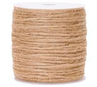 G2PLUS 100m Corde de Jute Naturelles,3mm Corde Chanvre,Ficelle Jute
