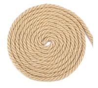 G2PLUS 10m Corde de Jute,10mm Corde Chanvre,Cordelette Chanvre,Ficelle Jute | Ficellede Jardin pour Les Applications de Décoration Bricolage,Jardinage,Artisanat
