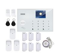 G30 Tuya WiFi Système de sécurité d'alarme GSM Kit de Mouvement du détecteur de Mouvement Contrôle des Applications de contrôle du système d'alarme sans Fil(J)