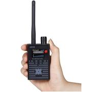 G318 RF Detector & Camera Finder, Pro RF Spy Bug Détecteur De Fréquence Scanner Sweeper GSM CDMA GPS Signal, noir