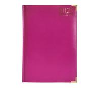 G4GADGET G4 Agenda semainier 2025 avec couverture rigide Papier 80 g/m² Violet Format A4