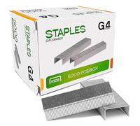 G4GADGET Lot de 5000 agrafes 53/8 mm résistantes pour agrafeuses et agrafeuses lourdes, fournitures de bureau et d'ameublement