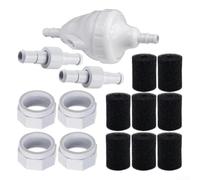 G52 Pièces de rechange pour nettoyeurs de piscine - Kit de valve anti-fuite avec tubes pour réparation de robot hydraulique Zodiac North Pole 180 280 3900