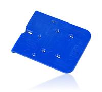 Gabarit à charnière bleu compatible avec Hettich Sensys Intermat Guide d'armoire de cuisine