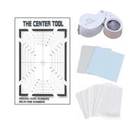Gabarit avec Loupe Portable | é, Kit éparation Au Classement Cartes, intégral, Gabarit Centrage, Collectionneurs