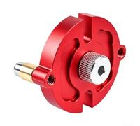 Gabarit de cheville vertical 8 trous auto-centrant pour perceuse à bois | Alignement à 8 trous, embouts auto-centrants, perçage droit, réduit le mauvais alignement, résultats professionnels