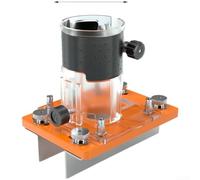 Gabarit de défonceuse à profondeur réglable pour fentes jusqu'à 40 mm (sans | Combine la coupe et la coupe des fentes, pour une polyvalence pour la menuiserie, une précision améliorée pour les projets de