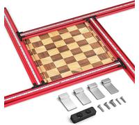 Gabarit de fraisage réglable en aluminium pour plans de travail, 655 mm x 655 mm, accessoire de guidage pour routeur, gabarits de fraisage pour le travail du bois, adaptés aux rainures carrées et rect