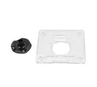 Gabarit de guidage de bord de toupie pour Bosch POF 3701 3703 3709 3710, gabarit droit en métal avec support de roue, accessoire de coupe de précision pour le travail du bois (plinthe)