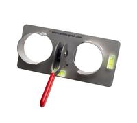 Gabarit de perçage encastré 82mm - Gabarit de perçage pour boîtes d'encastrement P718