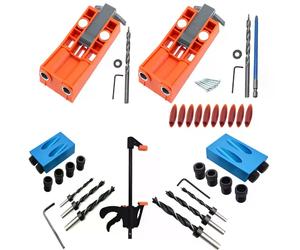 Gabarit de perçage pour bois - 15 pièces