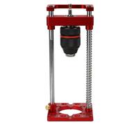 Gabarit de perçage pour charnières - Guide de perçage et support de montage - Pour charnières de meubles invisibles - Perçages de 35 mm et 26 mm - Rouge