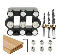 Gabarit De Perçage Pour Tourillons En Menuiserie Localisateur De | Menuiserie Kit De Perçage Droit, Outil À Bois Portable, Construction De Cadres, Assemblage De Meubles