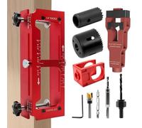 Gabarit de Pose de Charnière Outil de Mortaisage pour Serrure de Porte en | Gabarit de Mortaise de Charniere pour Ateliers Industriels, Bâtiments Commerciaux, Locaux Techniques