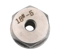 Gabarit de positionnement profilé pour trous de 4 à 15 mm, gabarit en alliage d'aluminium durable avec règle de bord pour le travail du bois et la construction métallique (2)
