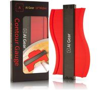 Gabarit de profil - Contour Gauge 25 cm - 10 pouces - Bois & carrelage - Plastique résistant