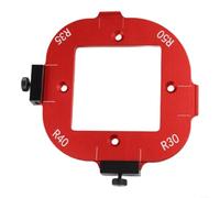 Gabarit de toupie en aluminium pour le travail du bois R10-R50 Guide d'arcs pour travaux de bricolage (B)