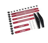 Gabarit pliable en aluminium pour marches d'escalier - Outil de mesure pour rehausseurs - Multifonctionnel - Angle de meubles