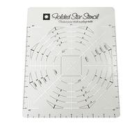 Gabarits de couture pliés en forme d'étoile - 22,9 x 27,9 cm - Règle de guide de matelassage pour couture maison