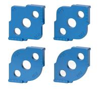 Gabarits De Fraisage Pour Rayon, 4 Pièces, Gabarits De Fraisage Pour Rayon D'angle, Fraisage Abs + Cnc Haute Dureté