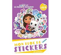Gabby et la maison magique - Bloc de stickers et activités - Universal Studios - Hachette Jeunesse - broché - Document jeunesse