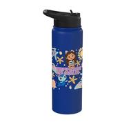 Gabby’s Dollhouse Gabby and MerCat Sea Scales Stainless Steel Insulated Water Bottle