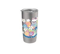 Gabby’s Dollhouse Gabby Cats Spring Gobelet isotherme en acier inoxydable double paroi