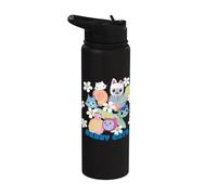 Gabby’s Dollhouse Gabby Cats Spring Stainless Steel Insulated Water Bottle