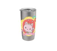 Gabby’s Dollhouse Kitty Fairy Floral Portrait Gobelet isotherme en acier inoxydable double paroi