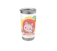 Gabby’s Dollhouse Kitty Fairy Floral Portrait Gobelet isotherme en acier inoxydable double paroi