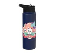 Gabby’s Dollhouse Lend Me A Paw Stainless Steel Insulated Water Bottle