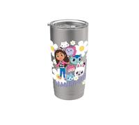 Gabby’s Dollhouse Magnifi-Cat Friends Gobelet isotherme en acier inoxydable double paroi