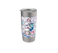 Gabby’s Dollhouse Purr-Ific Cat Friends Gobelet isotherme en acier inoxydable double paroi