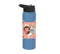 Gabby’s Dollhouse Sprinkle Party Hearts Stainless Steel Insulated Water Bottle