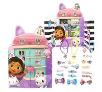 Gabby's Dollhouse calendrier d'Avent avec bijoux et accessoires pour cheveux 28x7x40 cm