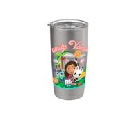 Gabby's Dollhouse Family Vacation Fun Gobelet isotherme en acier inoxydable double paroi