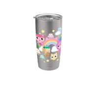 Gabby's Dollhouse Rainbow Celebration Friends Gobelet isotherme en acier inoxydable double paroi
