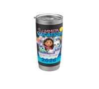 Gabby's Dollhouse Summer Vacation 2026 Gobelet isotherme en acier inoxydable double paroi