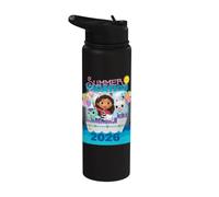 Gabby's Dollhouse Summer Vacation 2026 Stainless Steel Insulated Water Bottle