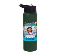 Gabby's Dollhouse Summer Vacation 2026 Stainless Steel Insulated Water Bottle