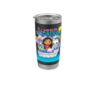 Gabby's Dollhouse Summer Vacation Gobelet isotherme en acier inoxydable double paroi