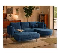 Gabin - pouf en velours texturé