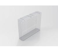 Gabion galvanisé à chaud 102 cm x 82 cm x 22 cm, mailles 5 cm x 5 cm, entièrement soudé