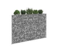 Gabion plantenbak trapezium 150x20x100 cm gegalvaniseerd staal145654